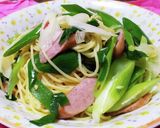 プロの味!!ネギのペペロンチーノ作り方6写真
