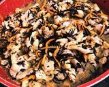 ひじきの煮物　鶏肉入り作り方5写真