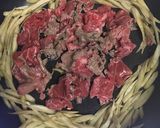 しっかり味付け♪牛ごぼう作り方3写真