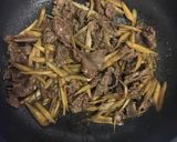 しっかり味付け♪牛ごぼう作り方6写真