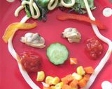 こどもの日 野菜でお絵かきしよう~作り方2写真