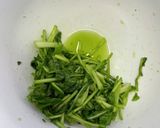 日本酒のあて簡単#カブの葉ワサビ風味漬物作り方2写真