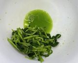 日本酒のあて簡単#カブの葉ワサビ風味漬物作り方3写真