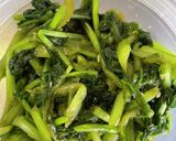 日本酒のあて簡単#カブの葉ワサビ風味漬物作り方5写真
