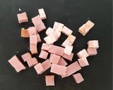 ごろごろお豆とベーコンのはんぺんバーグ♡作り方5写真