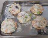 ごろごろお豆とベーコンのはんぺんバーグ♡作り方11写真