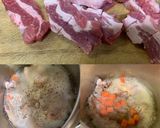 お肉とお野菜ゴロゴロのポークカレー作り方2写真