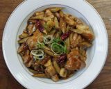 新ごぼうと鶏もも肉の照り煮作り方8写真