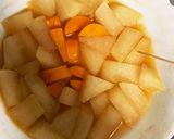 全てレンジ食べ切り量味染み大根人参の煮物作り方8写真