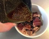 カツオのたたきの漬け丼作り方2写真