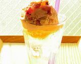糖質オフ☆桜茶のクリームソーダ♪作り方3写真
