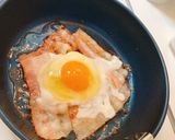 最強！ベーコンエッグ焼きそば！作り方2写真