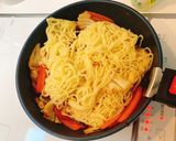最強！ベーコンエッグ焼きそば！作り方4写真