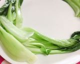 *飾り用青梗菜の切り方*作り方4写真