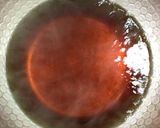 なめことエノキと浅葱のかきたま汁作り方2写真