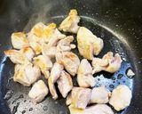 小松菜と鶏肉煮作り方2写真
