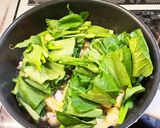 小松菜と鶏肉煮作り方7写真