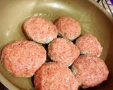 彼氏ごはん♡煮込みハンバーグ作り方2写真