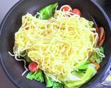 明太子とチョリソーのスパイシー焼きそば作り方9写真