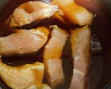 豚アレルギーの人へ豚の角煮みたい鶏の角煮作り方3写真