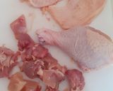 低糖質♡鶏肉とキャベツのガーリック炒め作り方1写真