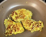 #簡単 冷凍した釜揚げしらすの卵焼き作り方3写真