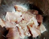 つまみやメインにも！鶏胸肉のねぎ塩焼き作り方1写真