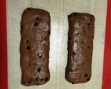 朝食に！ココアプロテイン☆ビスコッティ作り方5写真