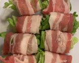 ♡簡単！レタス肉巻きポン酢♡作り方2写真