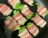 ♡簡単！レタス肉巻きポン酢♡作り方3写真