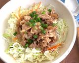 お肉柔らか豚丼★豚こま肉メイン簡単ランチ作り方27写真