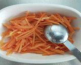 5チャレンジャー丼（黄、緑、白、茶、橙）作り方2写真