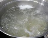 簡単！タケノコと菜の花のペペロンチーノ作り方2写真