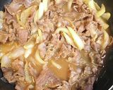 簡単☆かき玉肉うどん作り方2写真