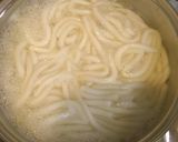 簡単☆かき玉肉うどん作り方4写真