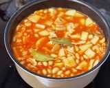 新じゃがと春キャベツの満腹ミネストローネ作り方6写真