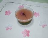 嚥下食★桜と抹茶の二色羊羮風作り方9写真