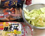 春キャベツカレー焼きそばソース付アレンジ作り方1写真