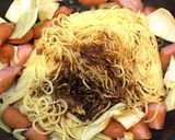 春キャベツカレー焼きそばソース付アレンジ作り方8写真