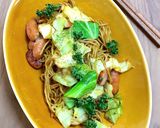 春キャベツカレー焼きそばソース付アレンジ作り方16写真
