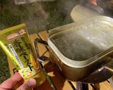 キャンプでできる、香味ペーストの中華粥作り方5写真