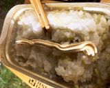 キャンプでできる、香味ペーストの中華粥作り方6写真