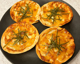 ５分でできる♪餃子の皮の明太マヨピザ作り方2写真