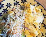 朝食に♡ワンランク上のふわとろチーズ卵♡作り方3写真