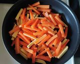 さつま芋と人参のきんぴら作り方1写真