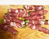 アスパラの豚肉巻き☆ケチャトマソース作り方1写真