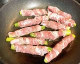 アスパラの豚肉巻き☆ケチャトマソース作り方3写真