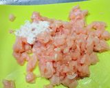 鶏胸1枚でご馳走♪塩麹ガパオライス風作り方1写真