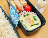 簡単♪レンジdeいんげん目玉焼き☆お弁当作り方14写真