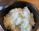 グリンピースご飯作り方3写真
